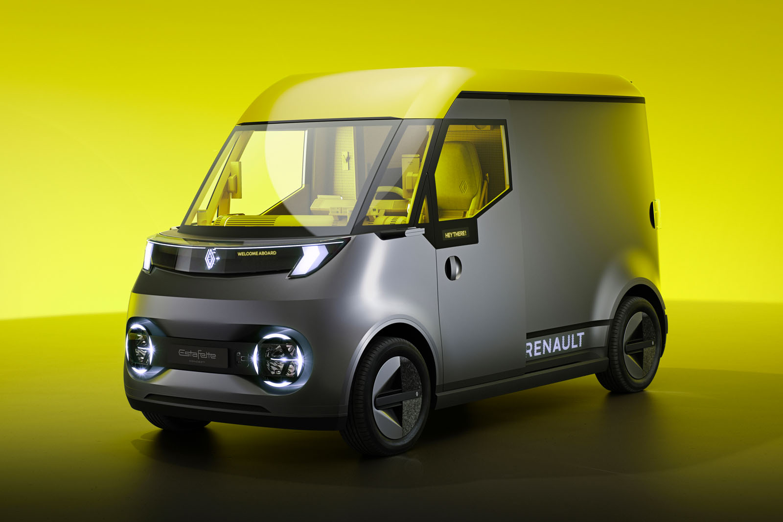 Renault Estafette reborn as futuristic van for cities