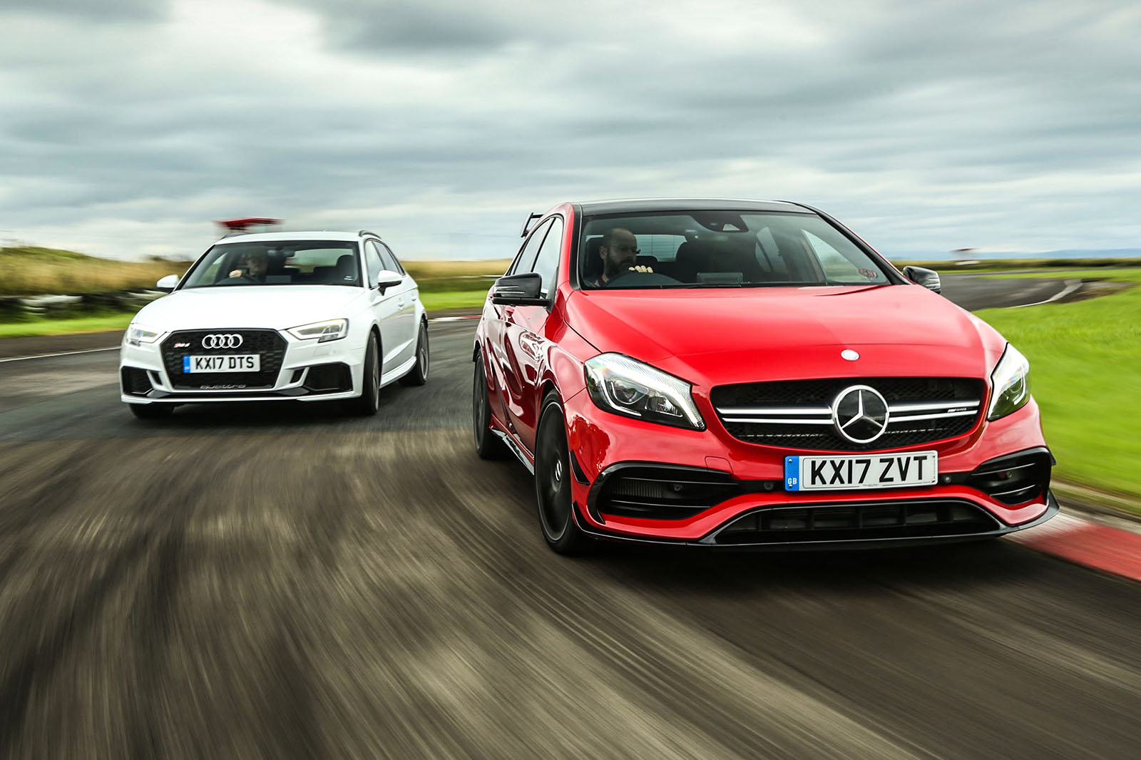 Britain's best affordable driver's car: Audi RS3 versus Mercedes-AMG A45