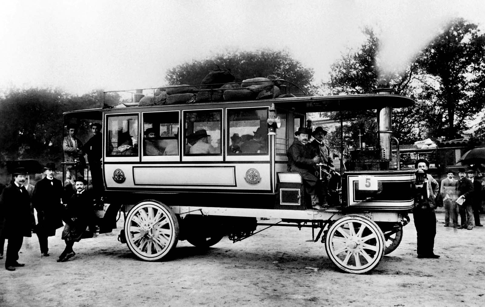 The genesis of self-propelled buses and vans