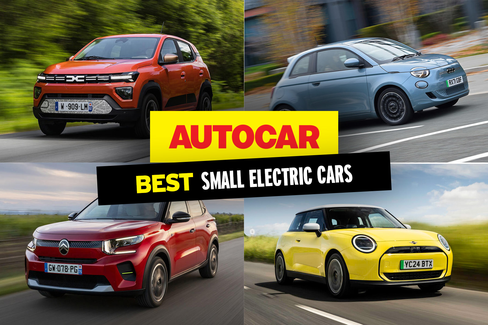 Top 10 best small electric cars 2024