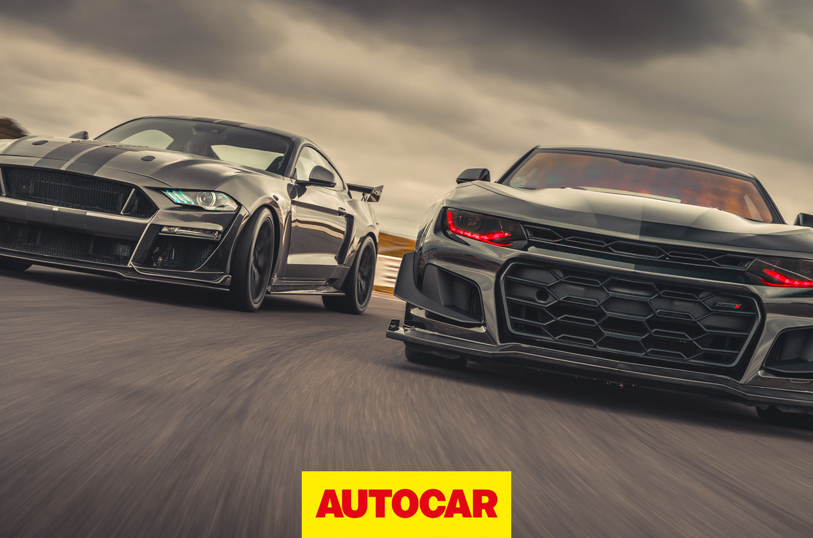 Video: Ford Mustang CS850GT vs Chevrolet Camaro ZL1 | Autocar