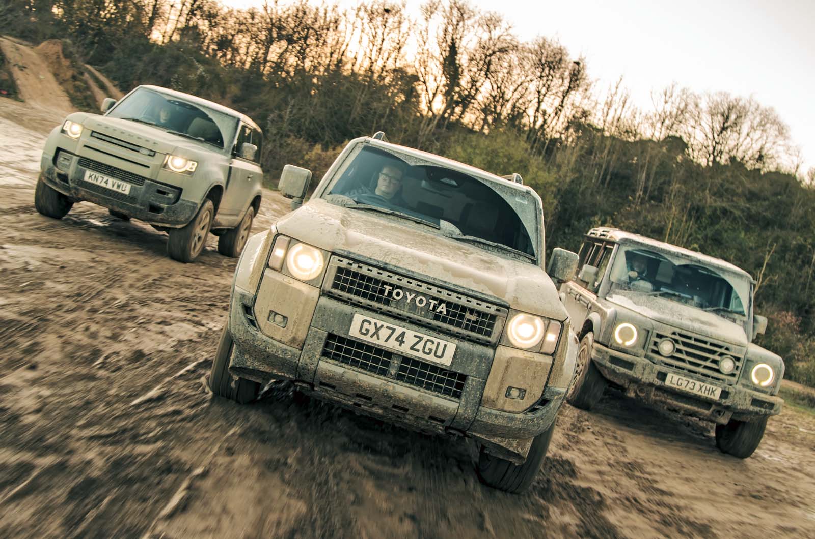 Defender vs Land Cruiser vs Grenadier in ultimate 4x4 showdown