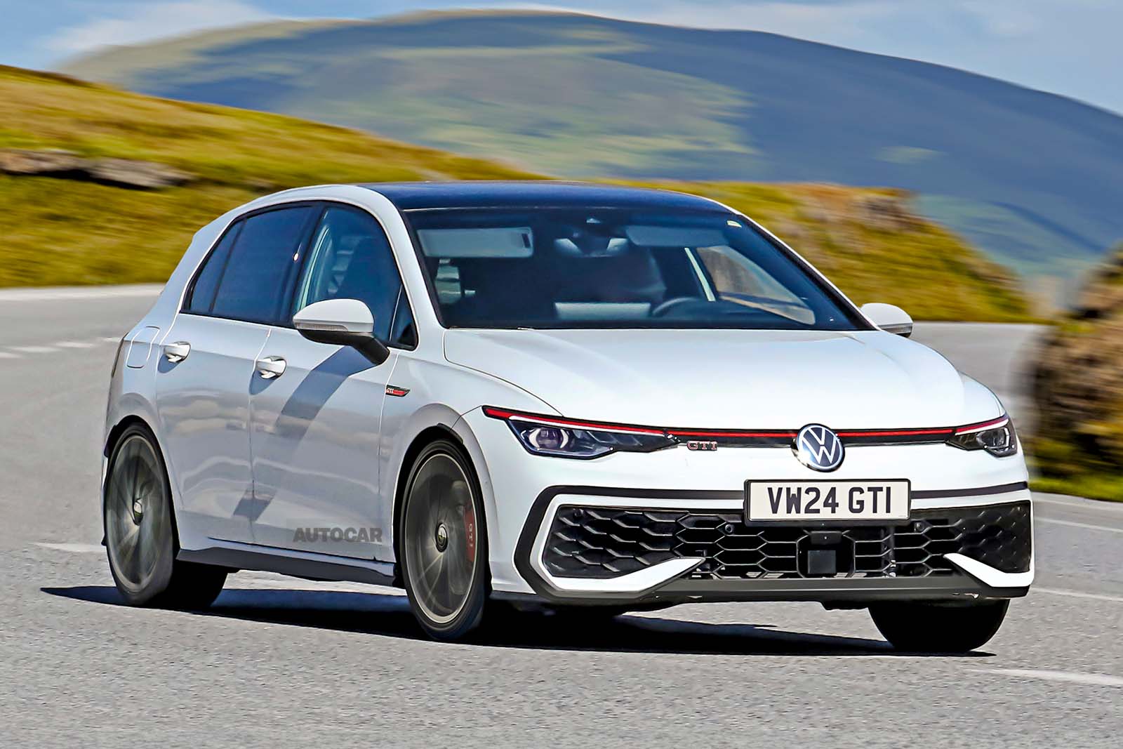 This is your first glance at the brand-new Volkswagen Golf