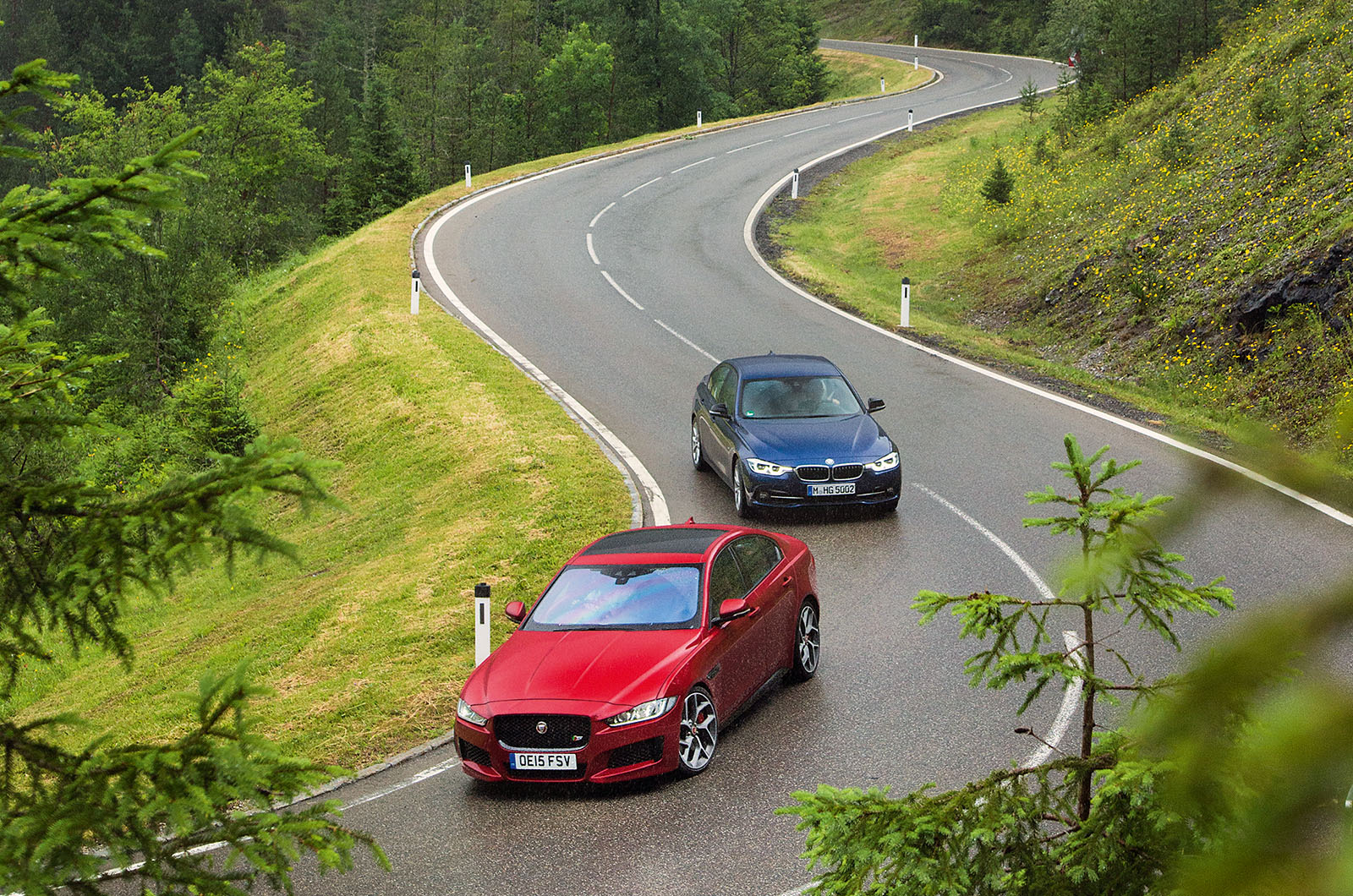 Jaguar XE S vs Volvo S60 Polestar vs Mercedes C 450 AMG Sport vs BMW 340i  crankandpiston30  crankandpistoncom