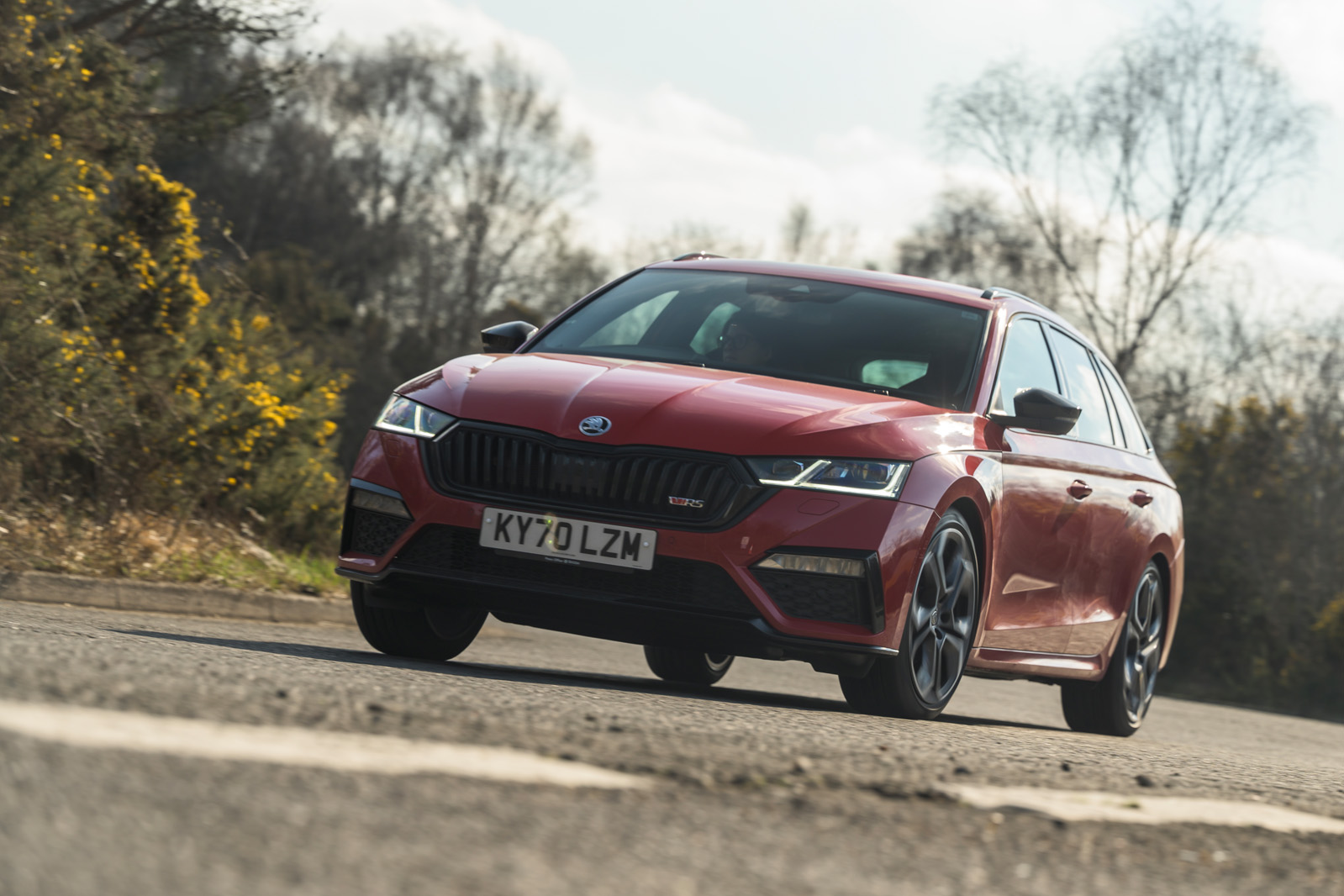 2021 Skoda Octavia RS 245 Subjected to Acceleration Test on the