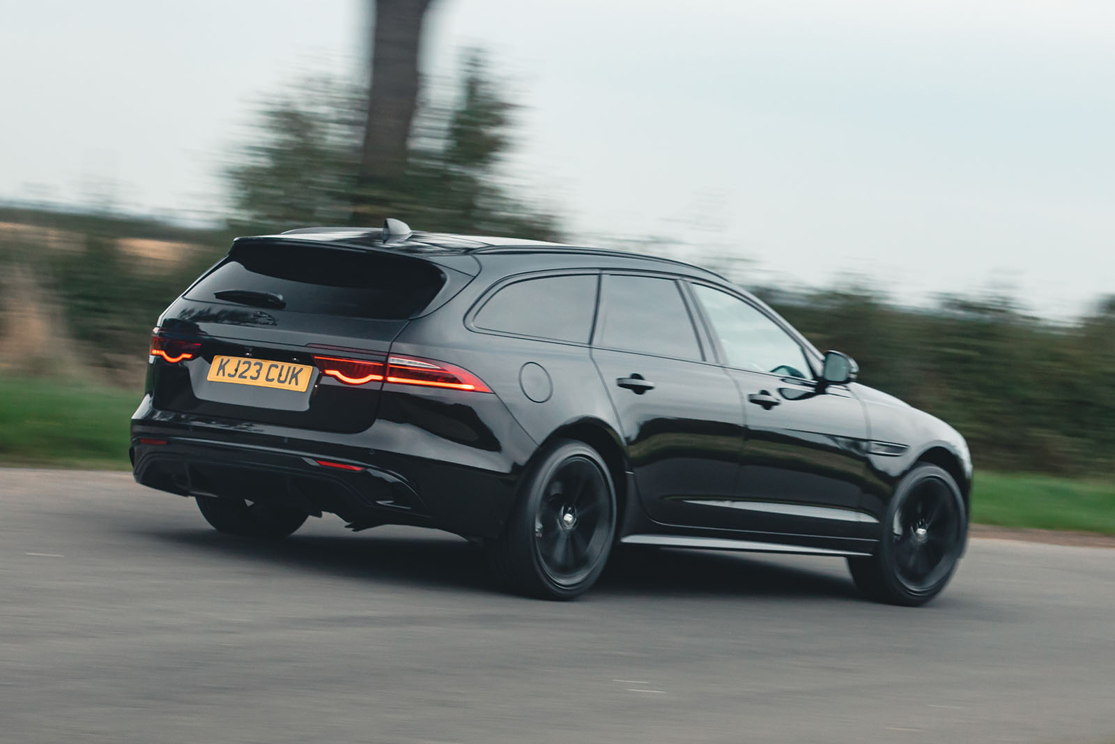 Jaguar XF Sportbrake rear three quarter