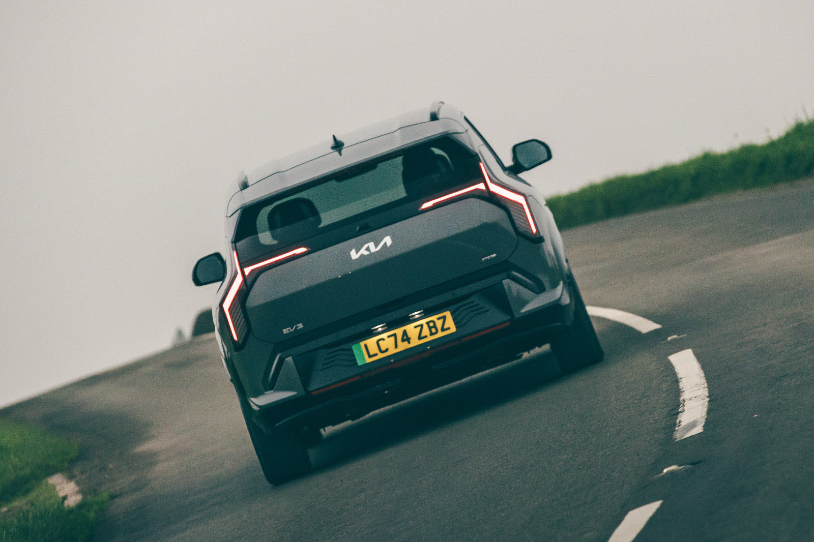 Kia EV3 review 2024 22 cornering