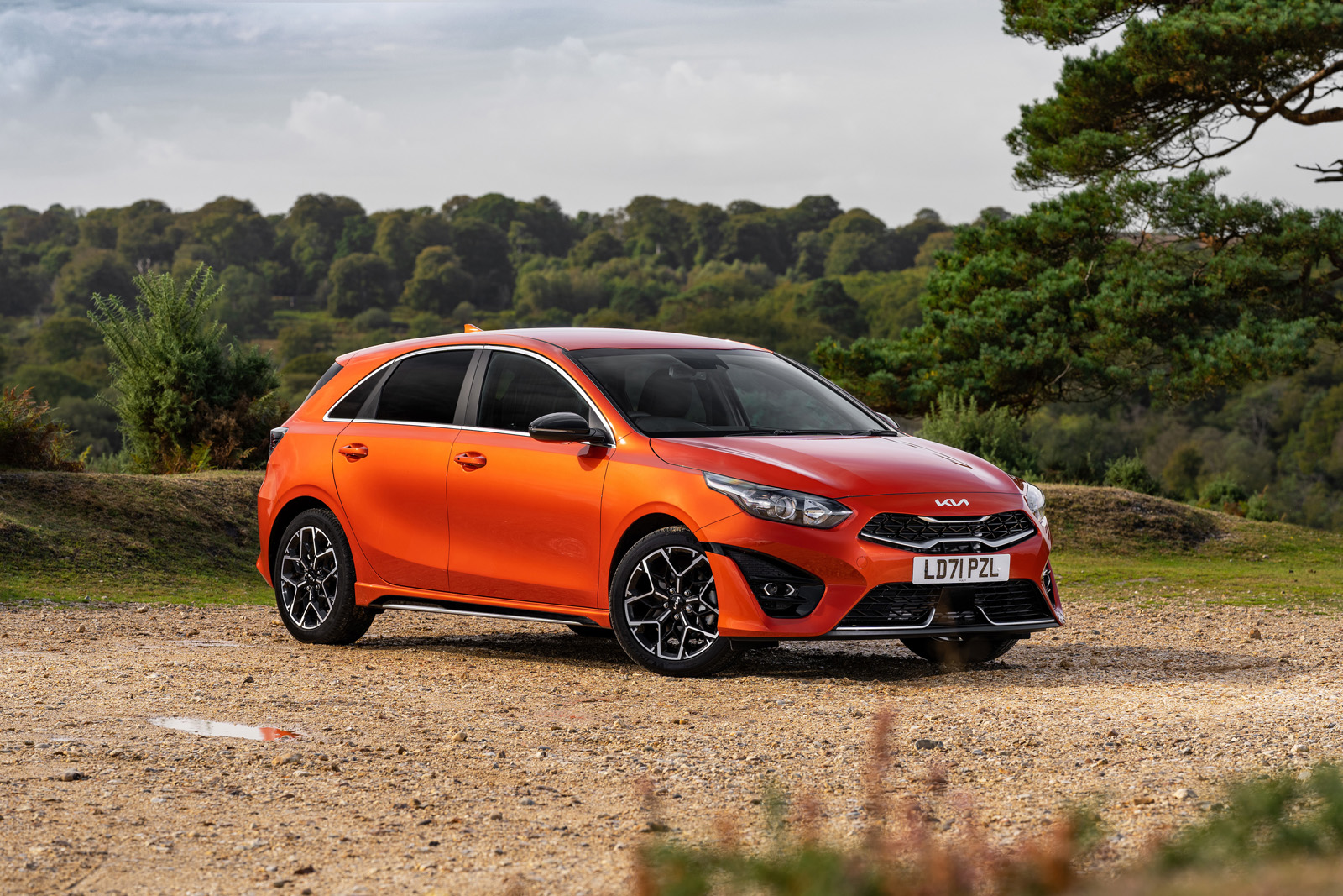 Kia Ceed review parked