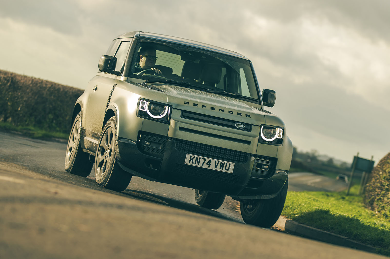 Land Rover Defender review 2024 17 front cornering