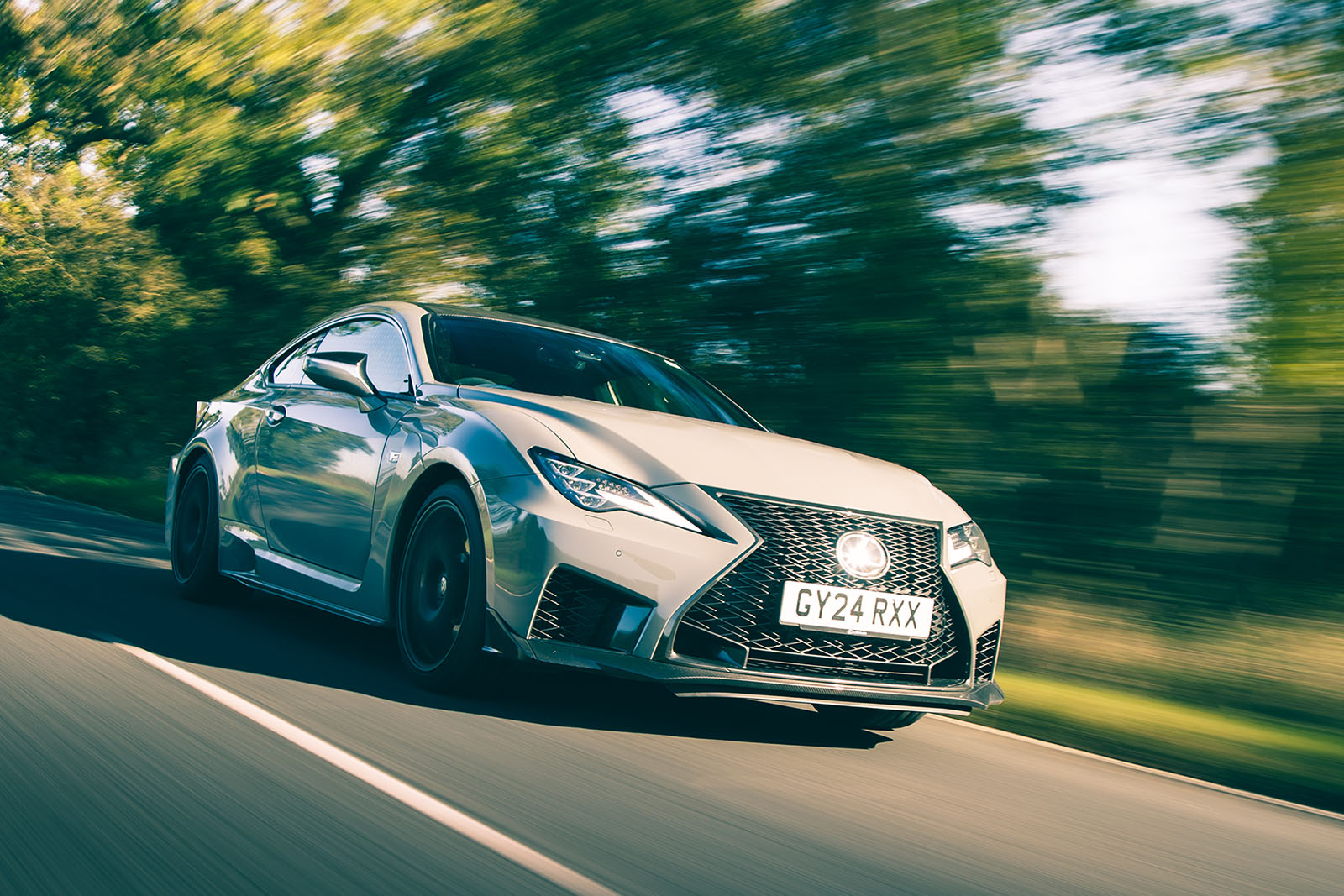 Lexus RCF Ultimate 2024 front tracking 42