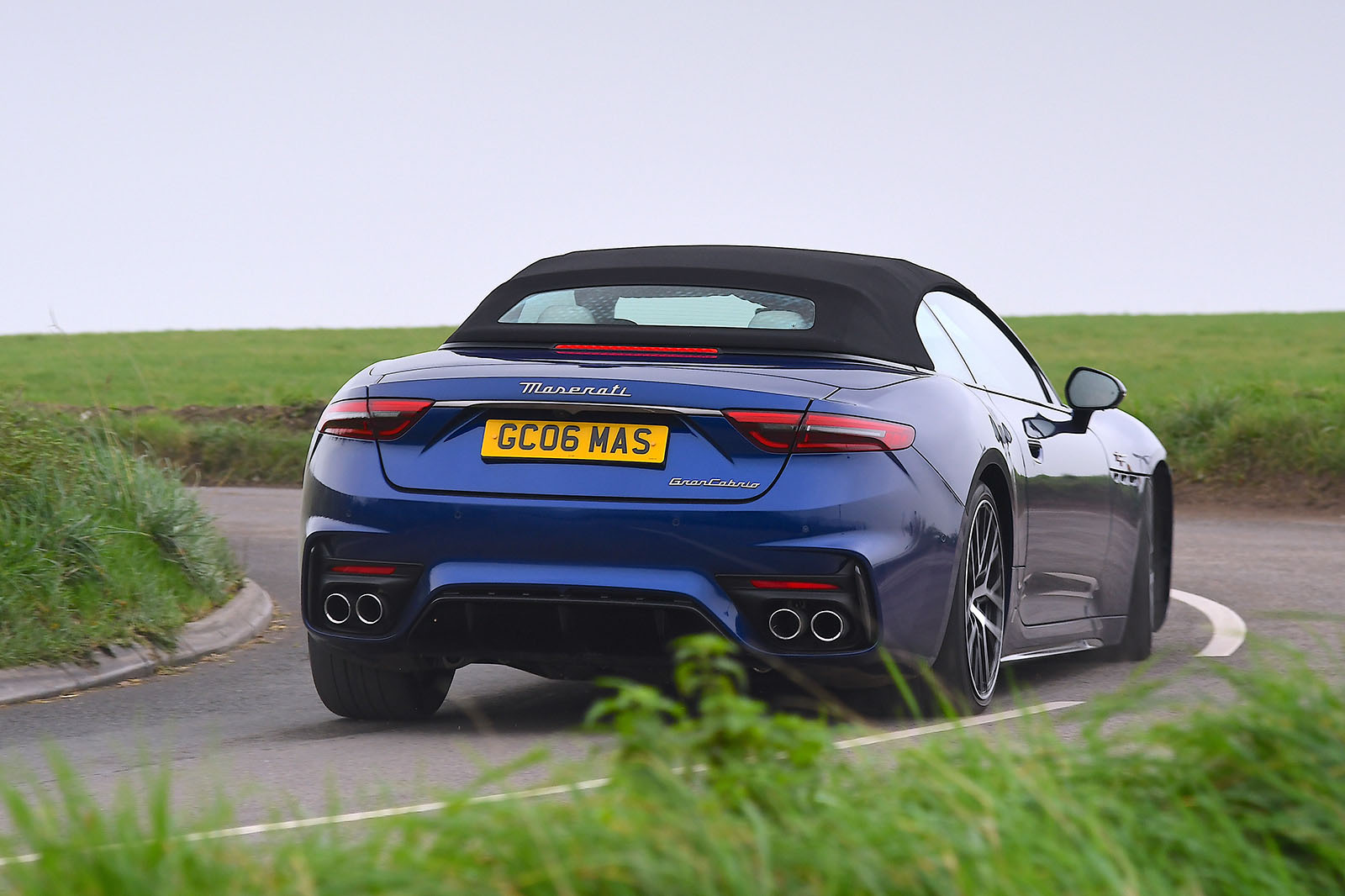 Maserati GranCabrio review 2024 16 with roof up