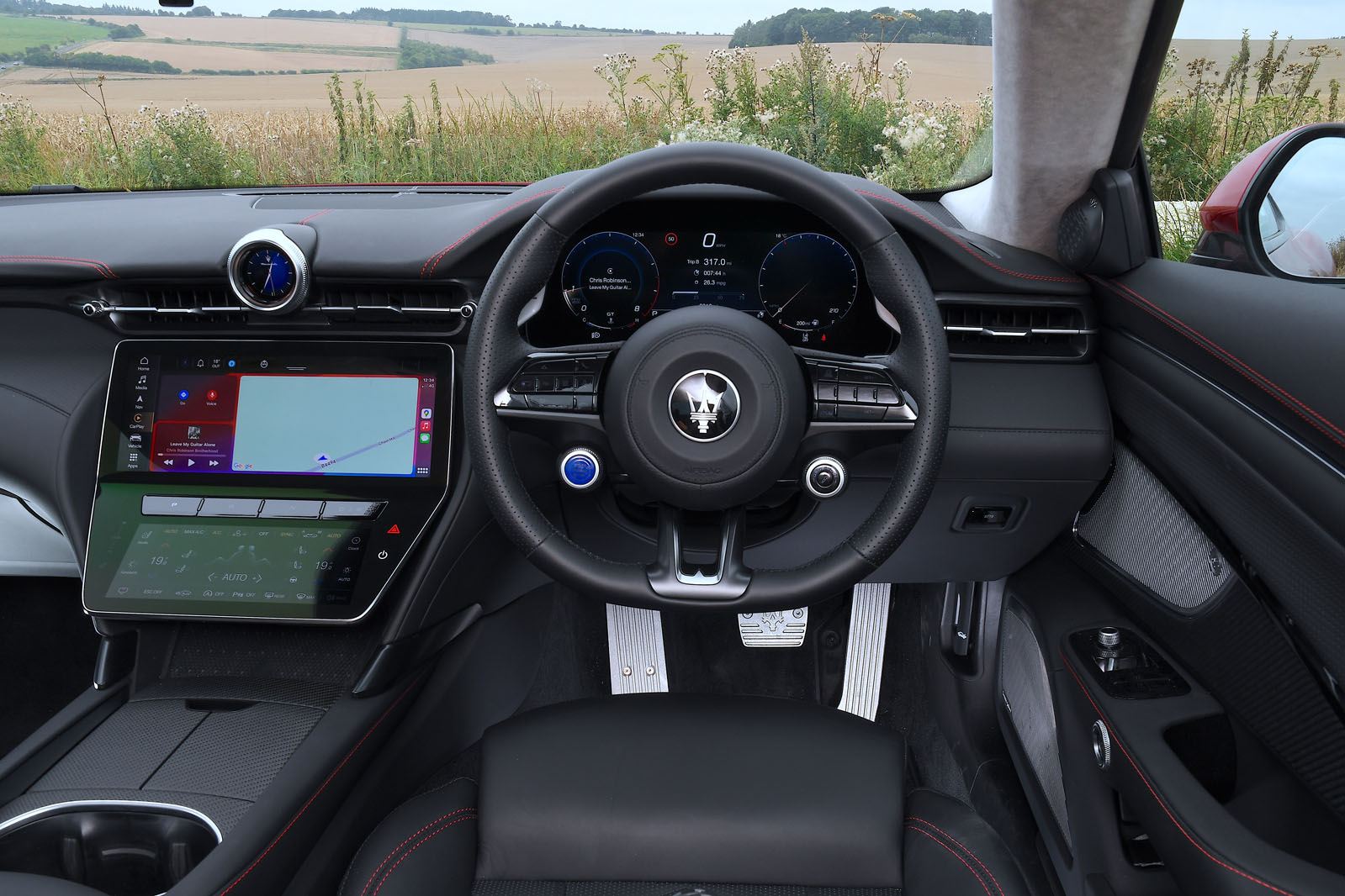 Maserati GranTurismo review 2024 12 dash