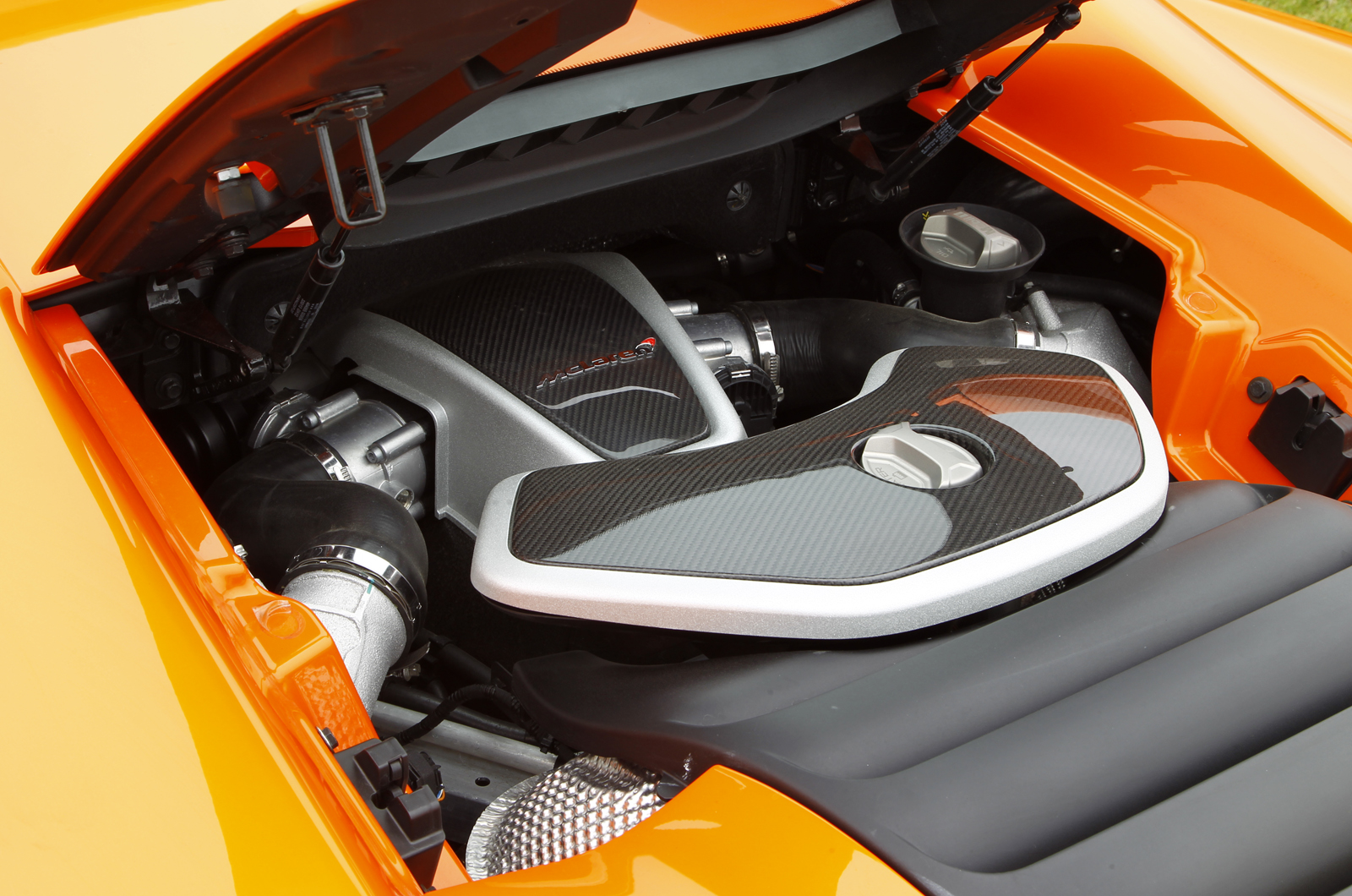 McLaren 650S 3.8-litre V8 engine