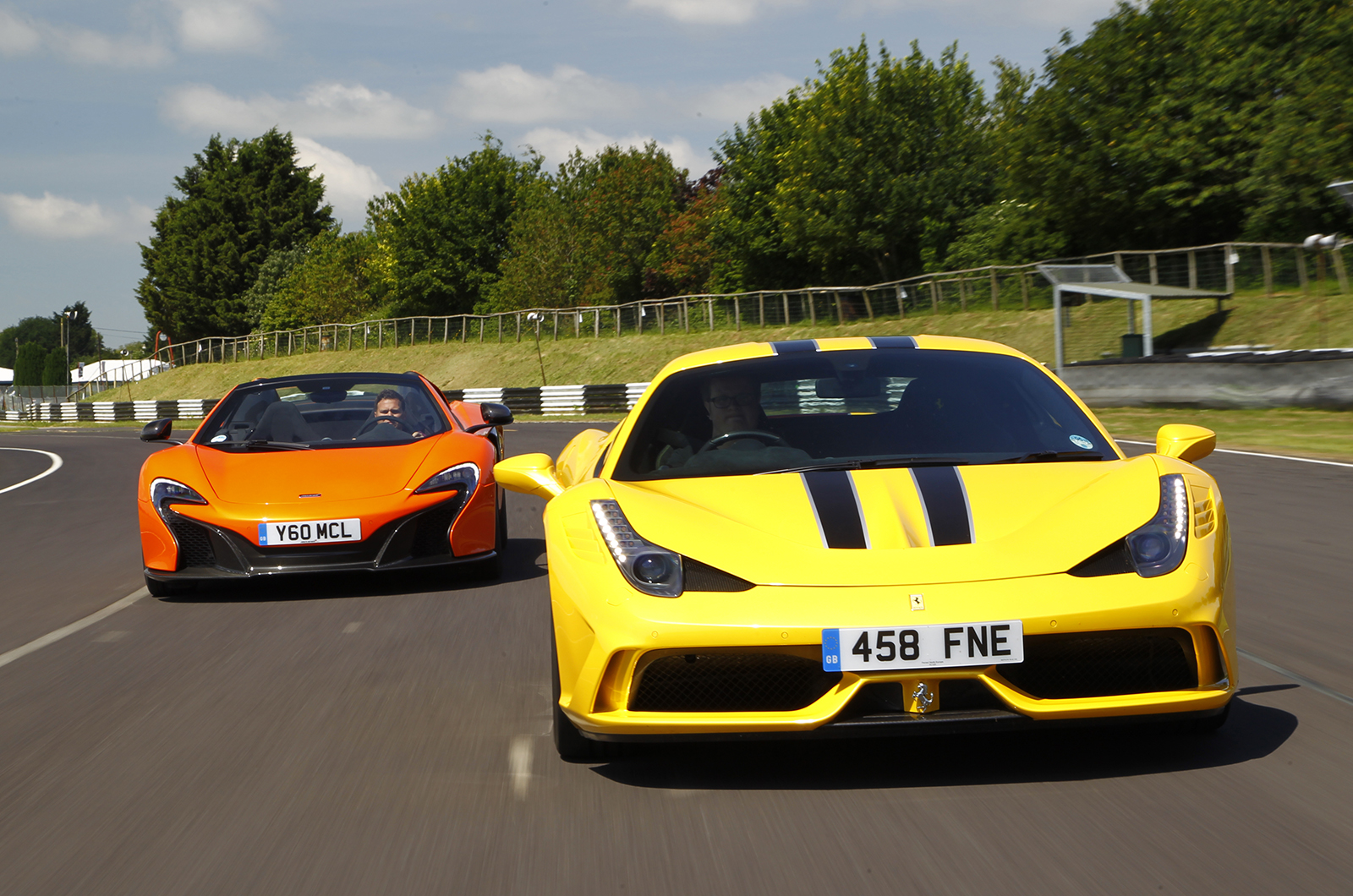 Supercar Shootout Ferrari 458 Speciale Versus Mclaren 650s Autocar