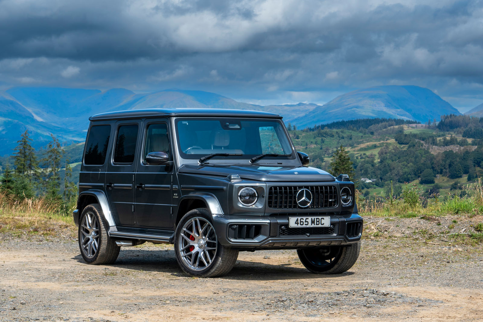 Merc AMG G63 2025 Review front static 109