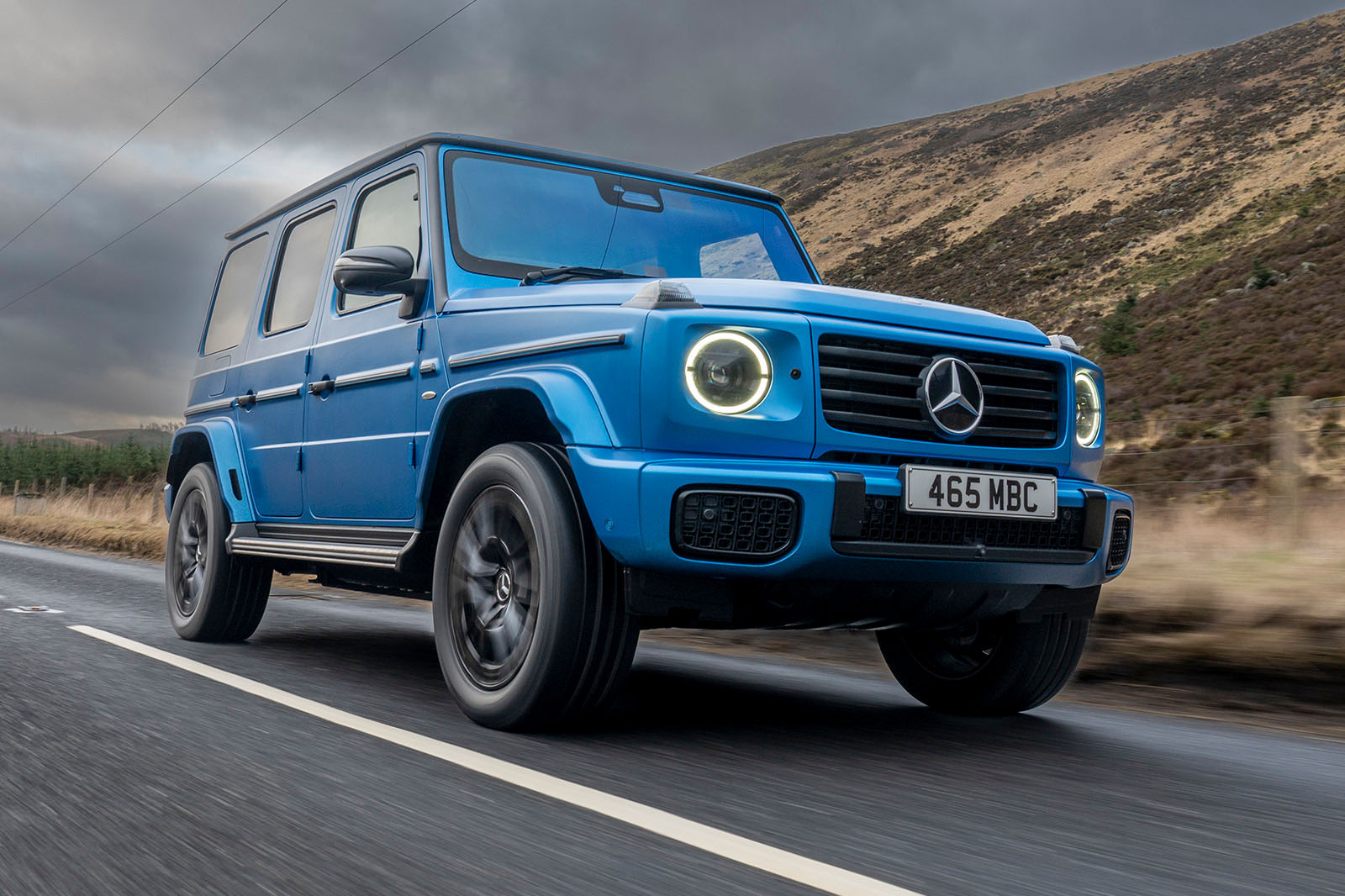 Mercedes G580 review 2025 001 front tracking