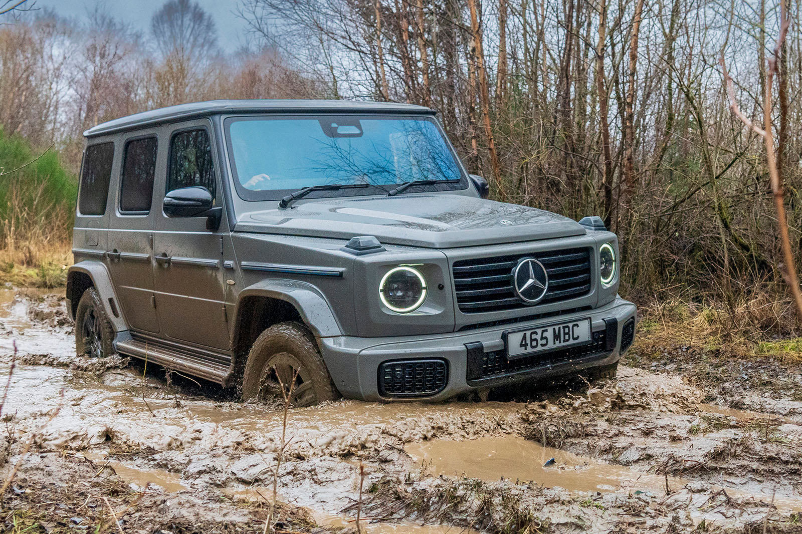 Mercedes G580 review 2025 016 front off road