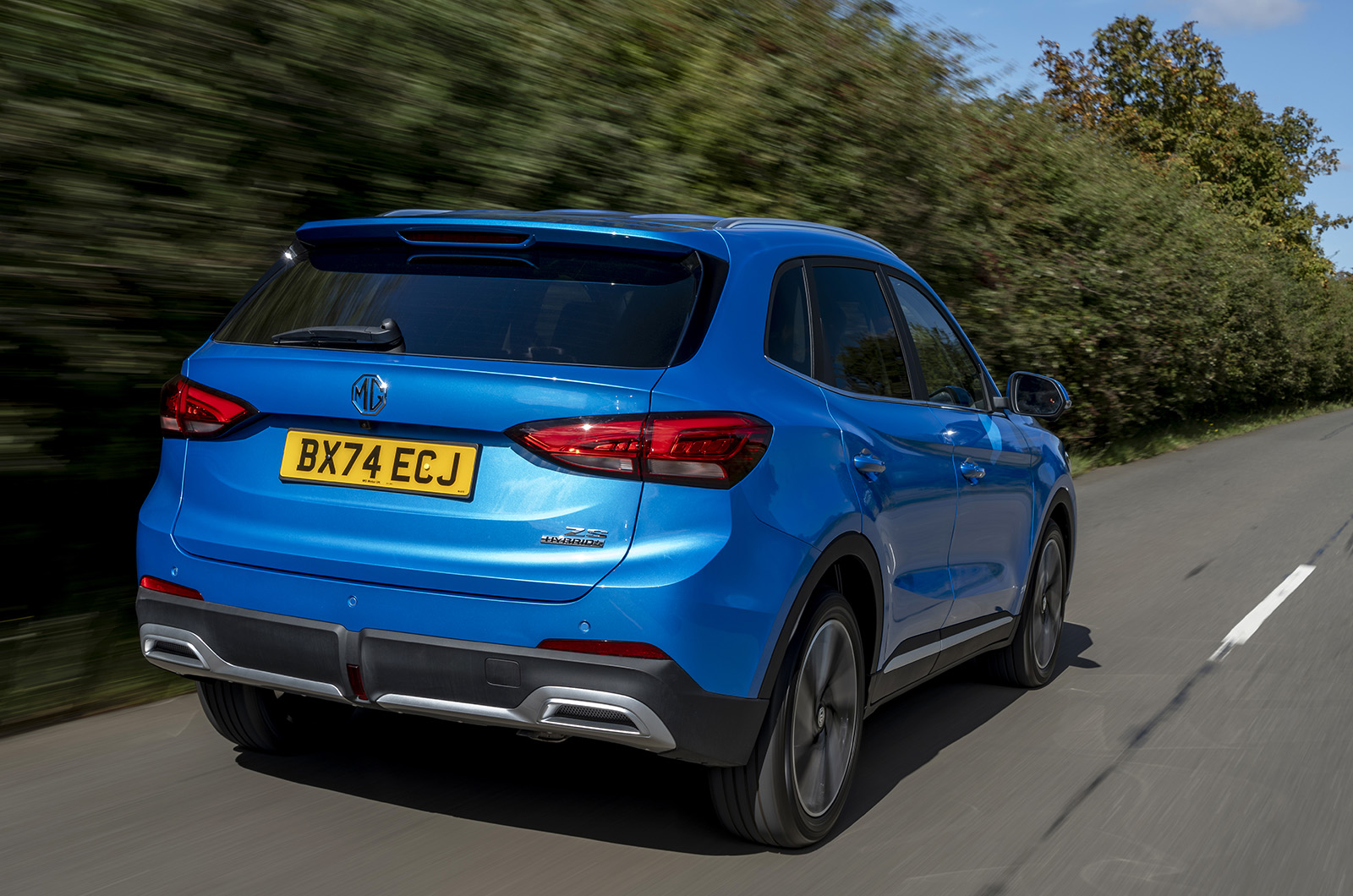 MG ZS rear tracking