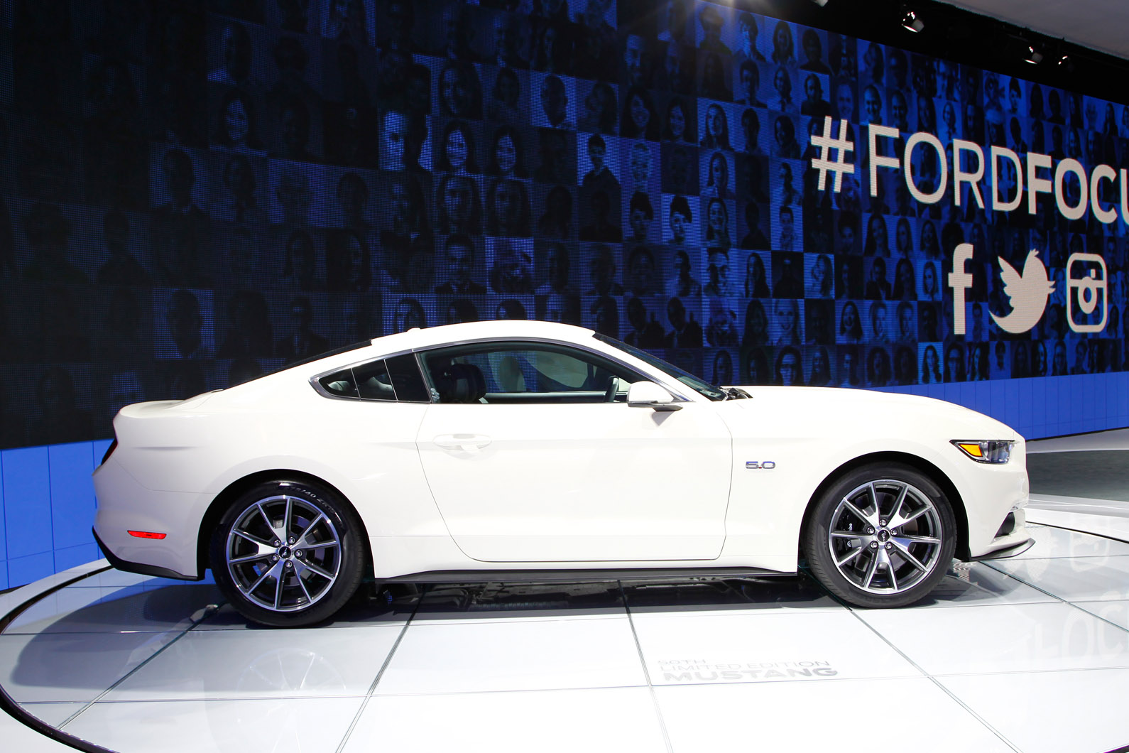 Ford Mustang 50th Anniversary Special Edition Launched Autocar