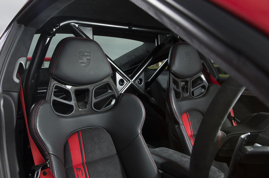 Porsche 911 GT3 bucket seats