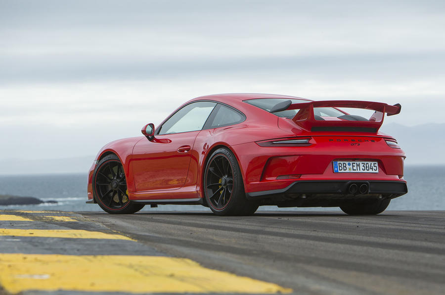 Porsche 911 GT3 rear quarter