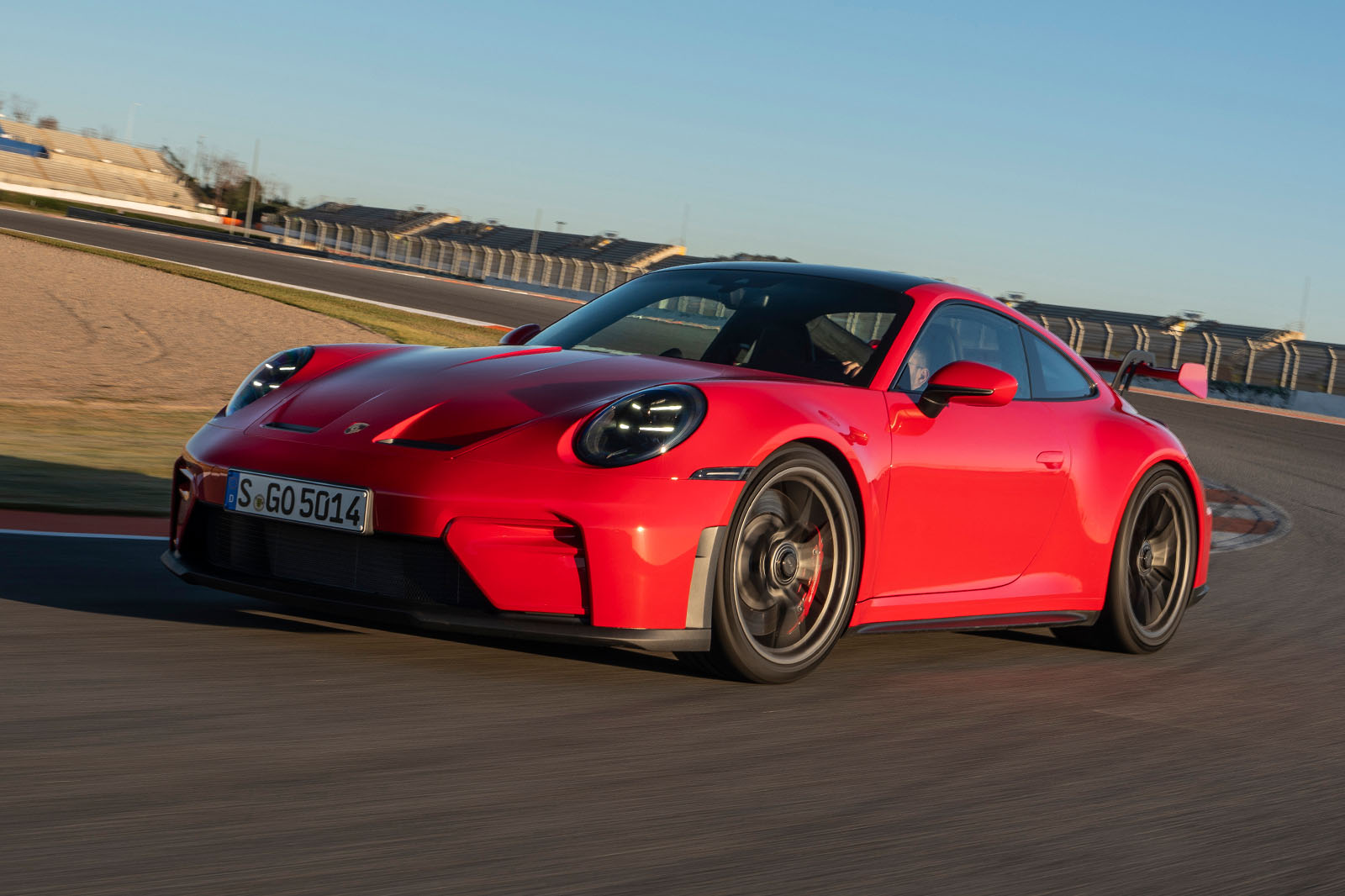 Porsche 911 GT3 review 2024 021 front tracking