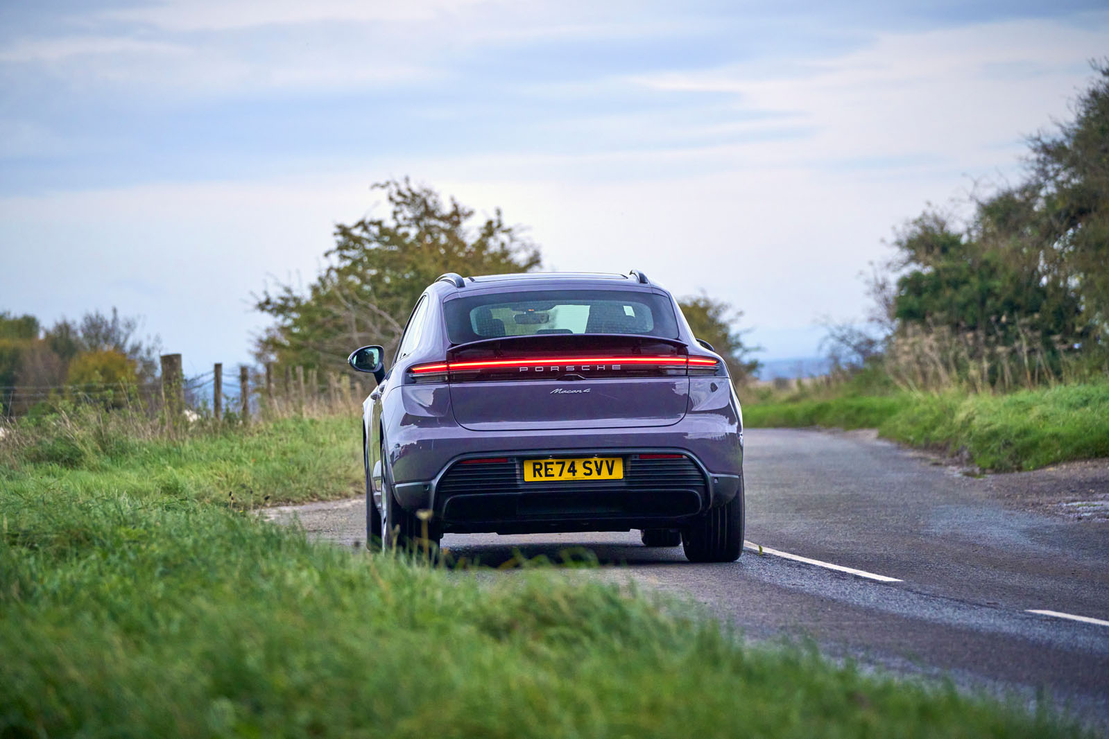 Porsche Macan 4 2024 review rear corner 1161