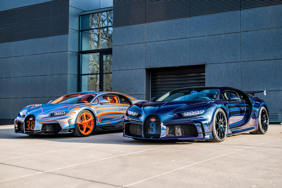 Bugatti reveals two bespoke Chiron models with unique liveries | Autocar