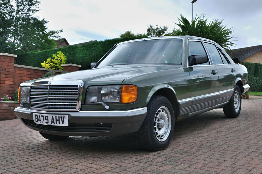 12 Mercedes benz s class front