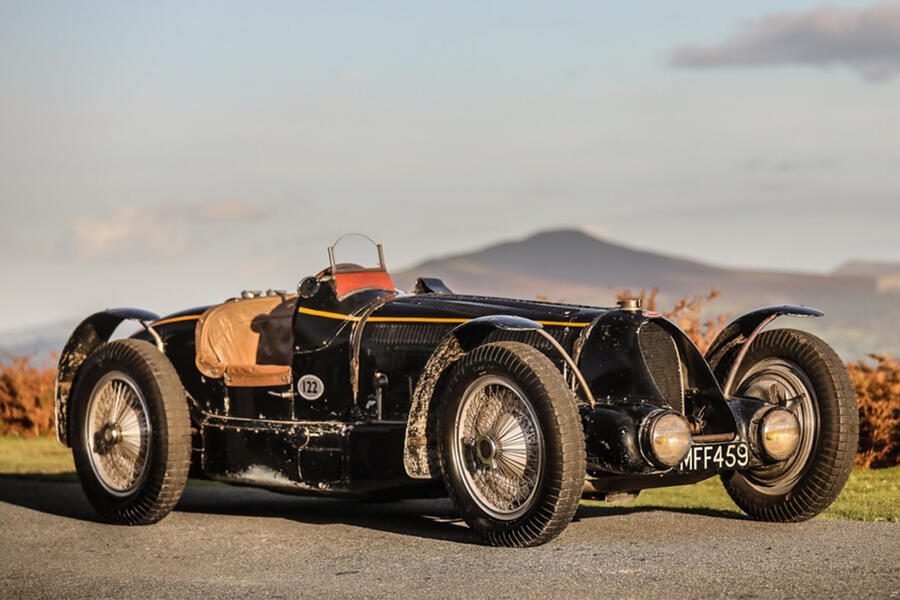 15 Bugatti type 59 sports front