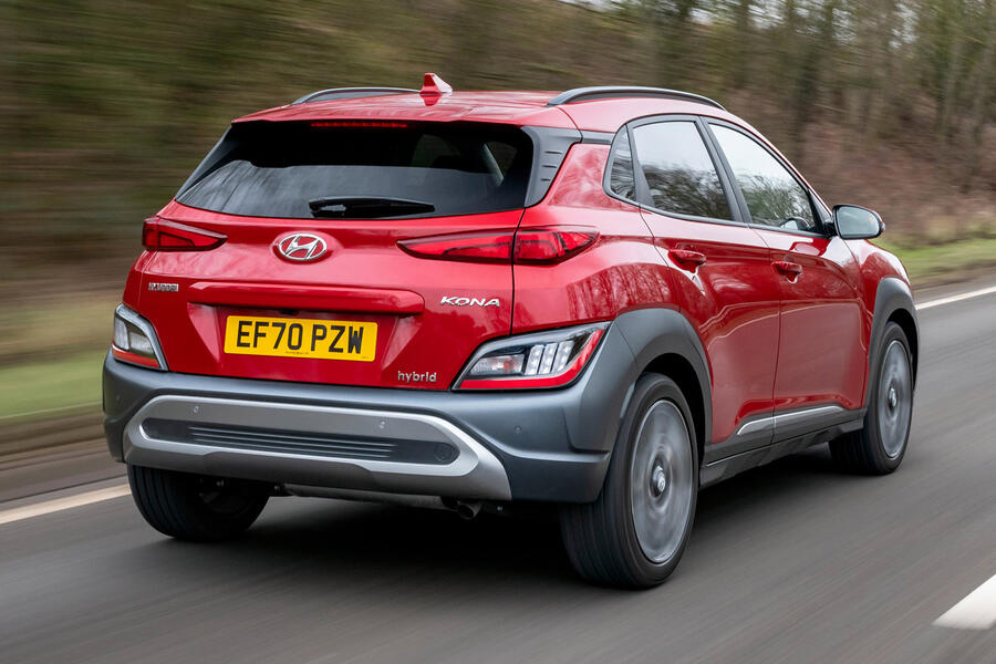 Hyundai kona hybrid 2021 outlet price