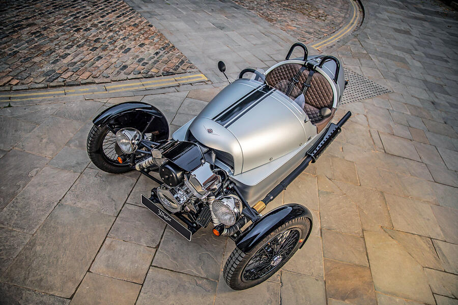 2 Morgan 3 wheeler static front