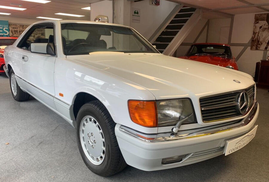 5 Mercedes 500 sec static front