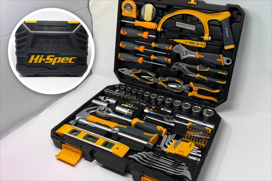 Hi-Spec hi-spec tools 67pc metric auto mechanic tool set, motorcycle & car  tool kit, auto repair tool set with pliers, screwdriver se