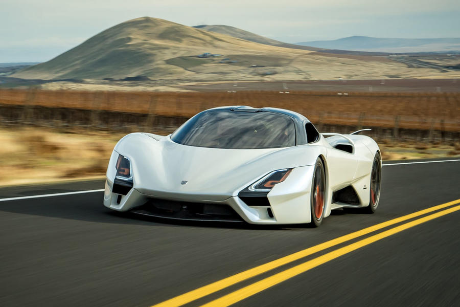 The fastest production cars in the world