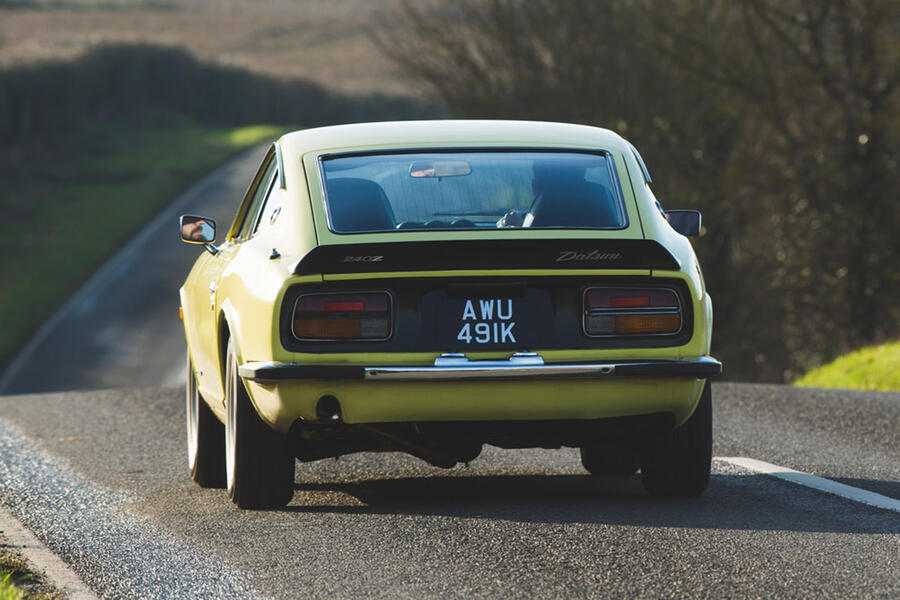 9 Datsun 240z rear