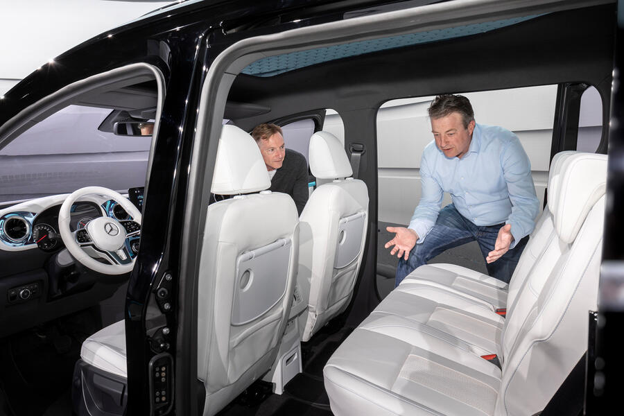 92 Mercedes concept eqt official reveal middle row interview