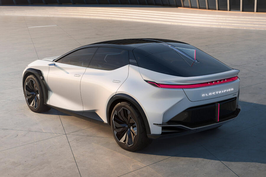 98 Lexus lf z concept official images static rear