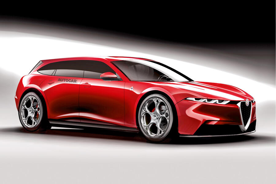 Alfa ev saloon 2022 wagonred