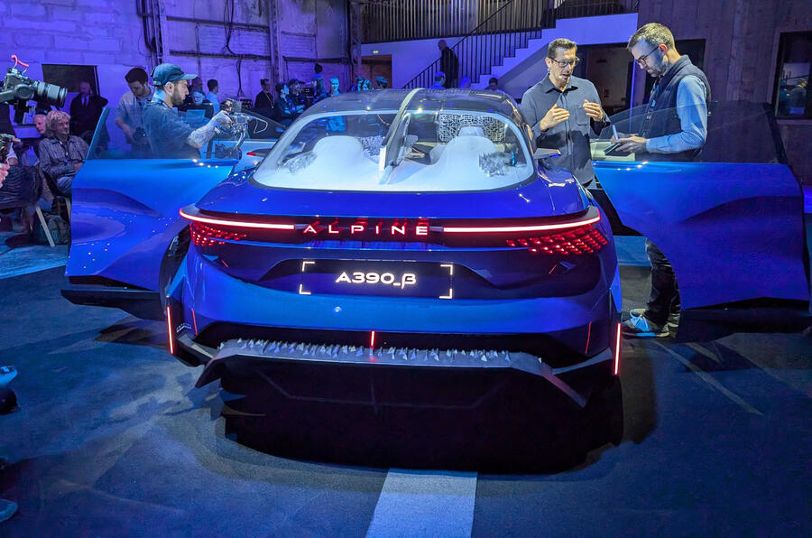 Alpine A390 Beta concept rear