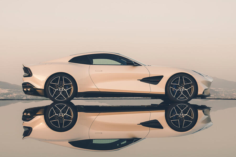 Aston Martin Vanquish side