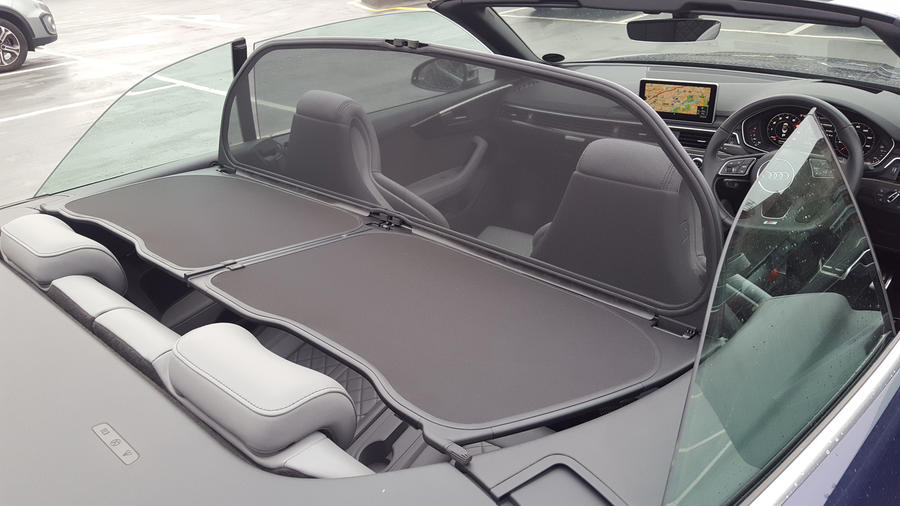 audi s5 convertible wind deflector