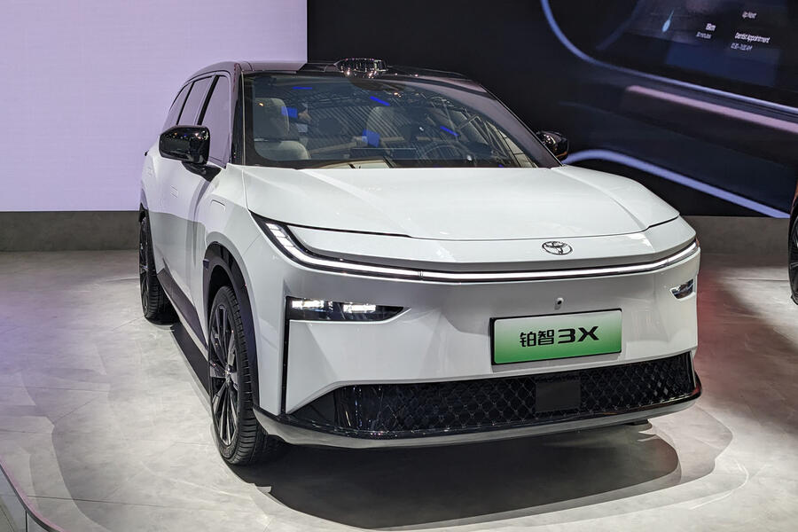 Toyota bZ3X Beijing motor show