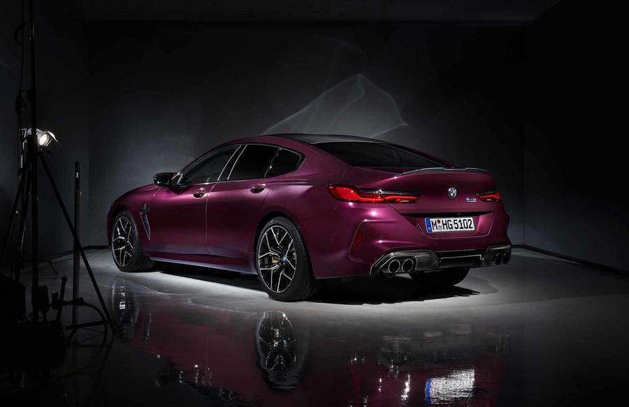 Bmw M8 Gran Coupe Has First Public Outing At La Show Autocar