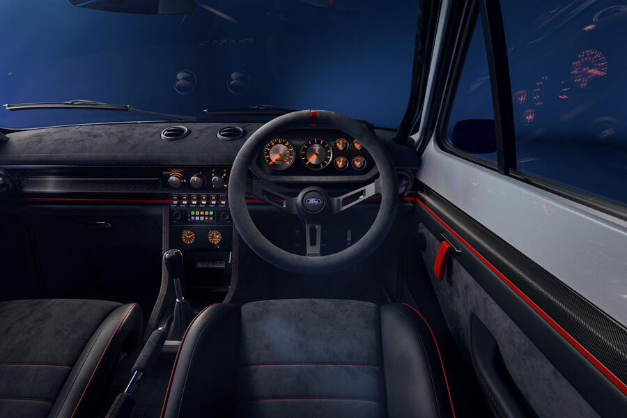 Boreham Ford Escort Mk1 RS interior