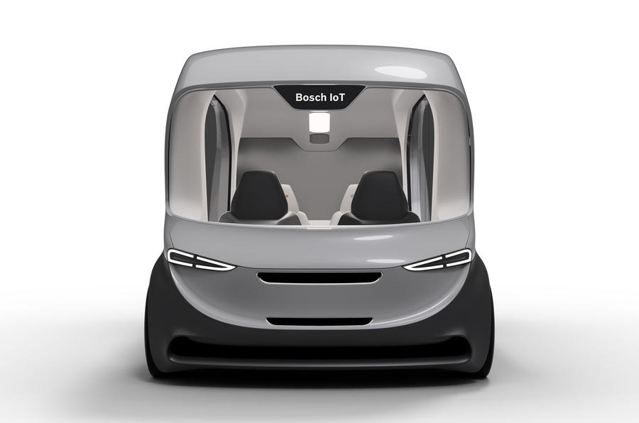 Bosch reveals self driving shuttle concept ahead of CES debut