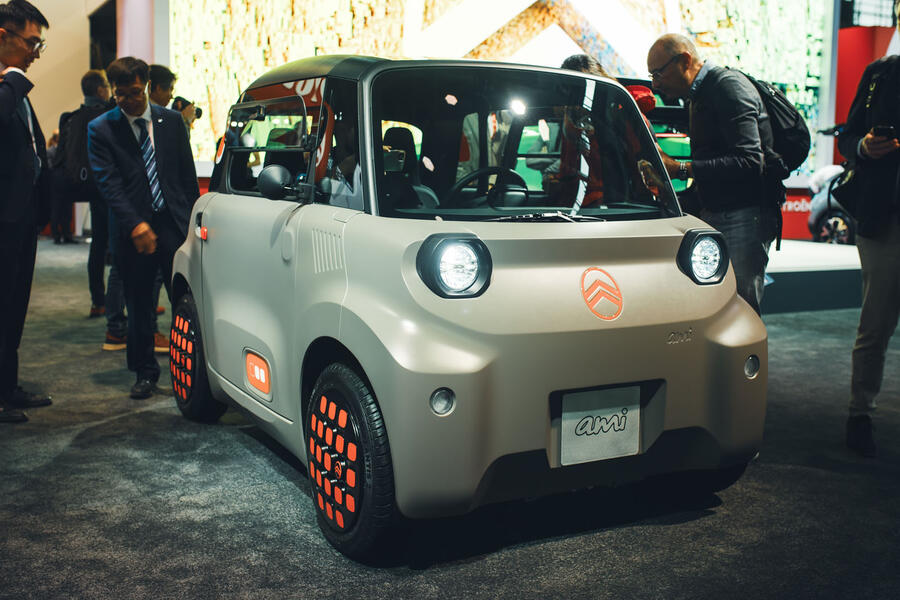 Citroen Ami facelift at the 2024 Paris motor show