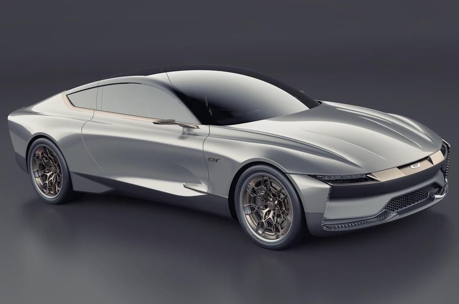 Czinger Hyper GT render â€“Â front quarter