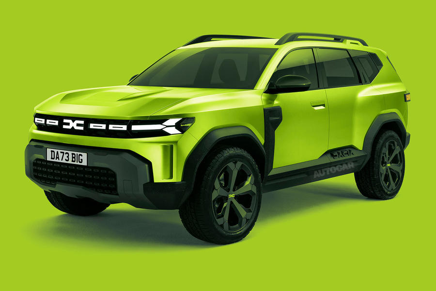 Dacia Bigster render â€“ front