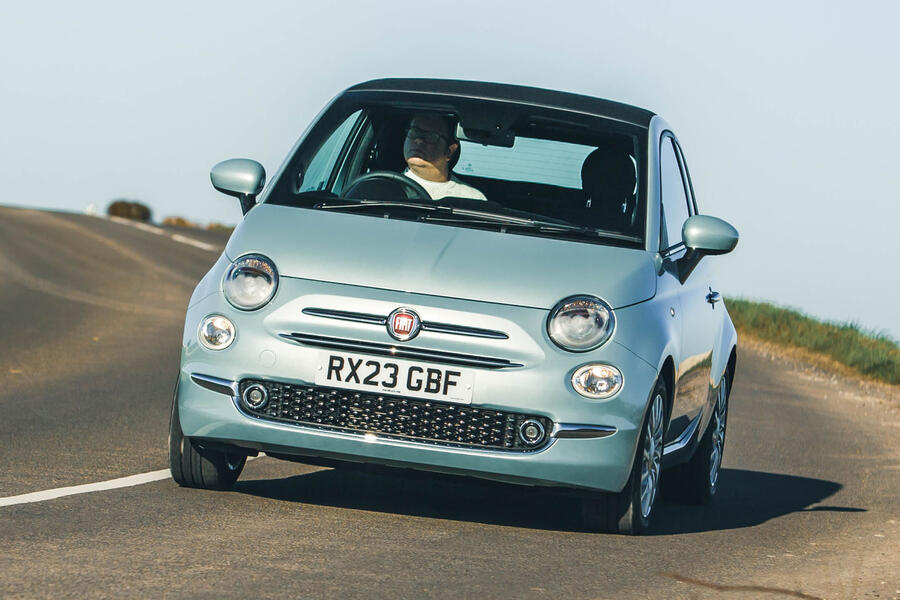 Fiat 500c front tracking